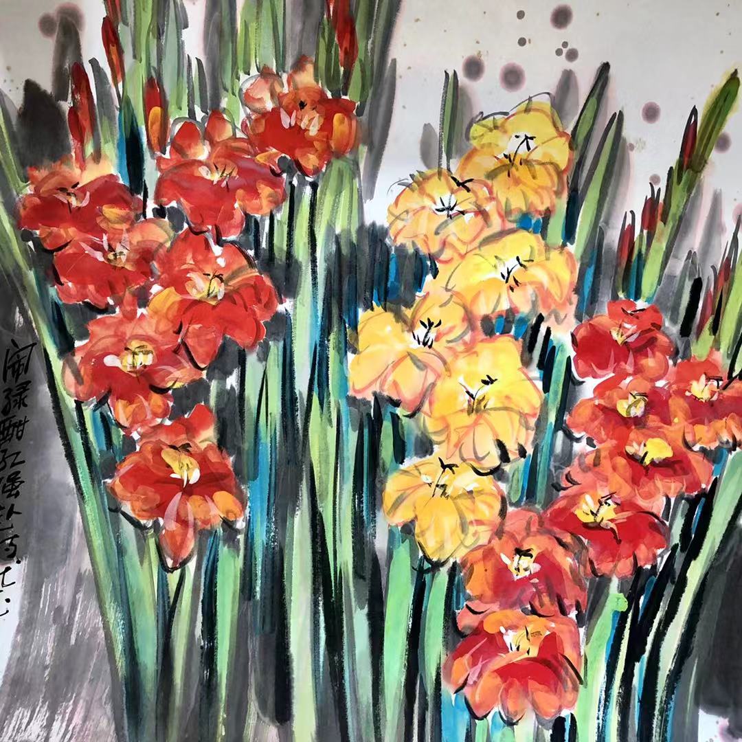 水墨藏意蕴,阅画赏百态——著名华人书画家许固令