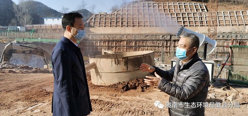 美丽徽县我是行动者付小龙督查城区环境空气质量管控工作