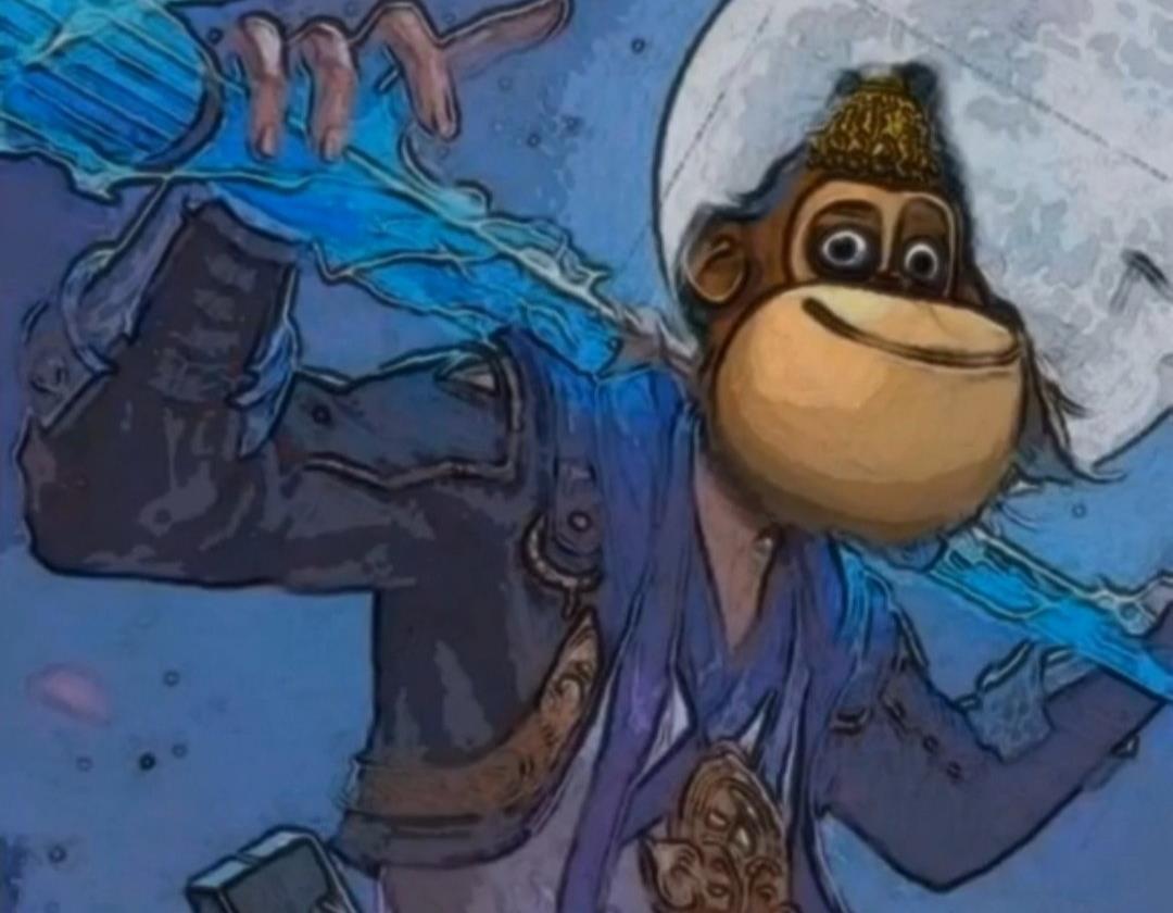 王者荣耀:为什么孙悟空被称为"吉吉国王"?看了图片毫无违和感