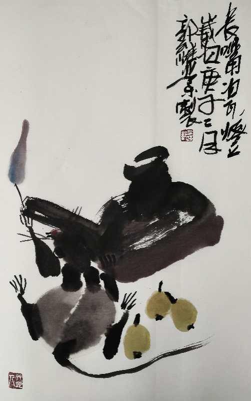 郭继业画鼠作品鉴赏