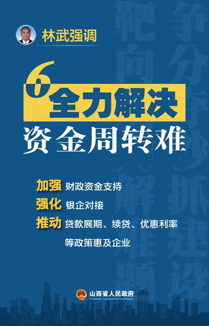 省长再次强调加快推动企业复工复产10张海报带你看明白