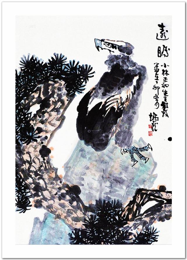 王炳龙写意花鸟画欣赏