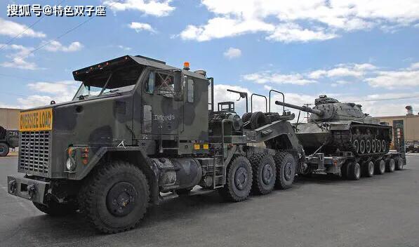 美国m1070军用卡车图片