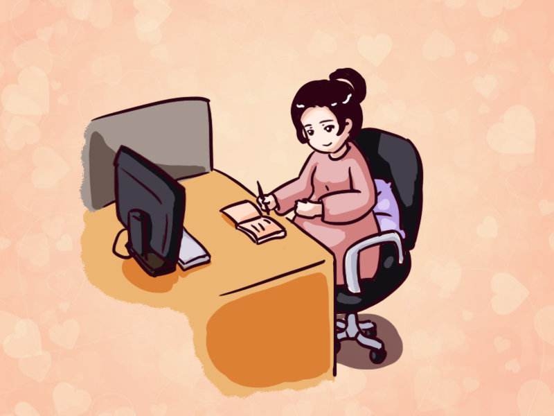 不过有上班的孕妈妈还有个顾虑,因为听别人说孕期要远离辐射,而上班又