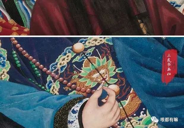 精美印制《同光十三绝》画芯,彰显京剧票友的本色