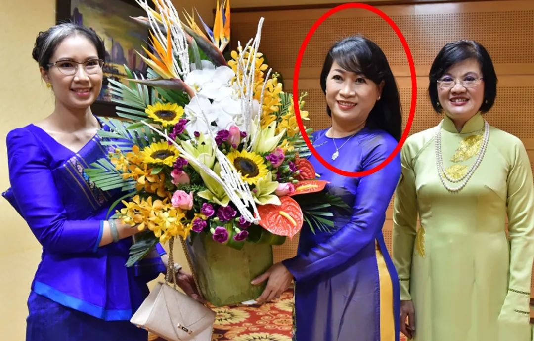 越南第一夫人小圆脸惊艳笑出双下巴依然高贵富太太气质真高级