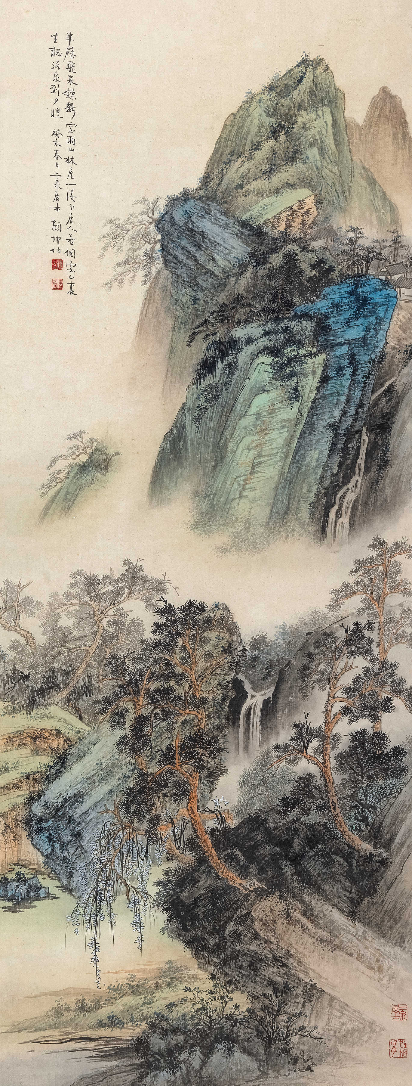 画家顾坤伯刚柔并济水墨华滋