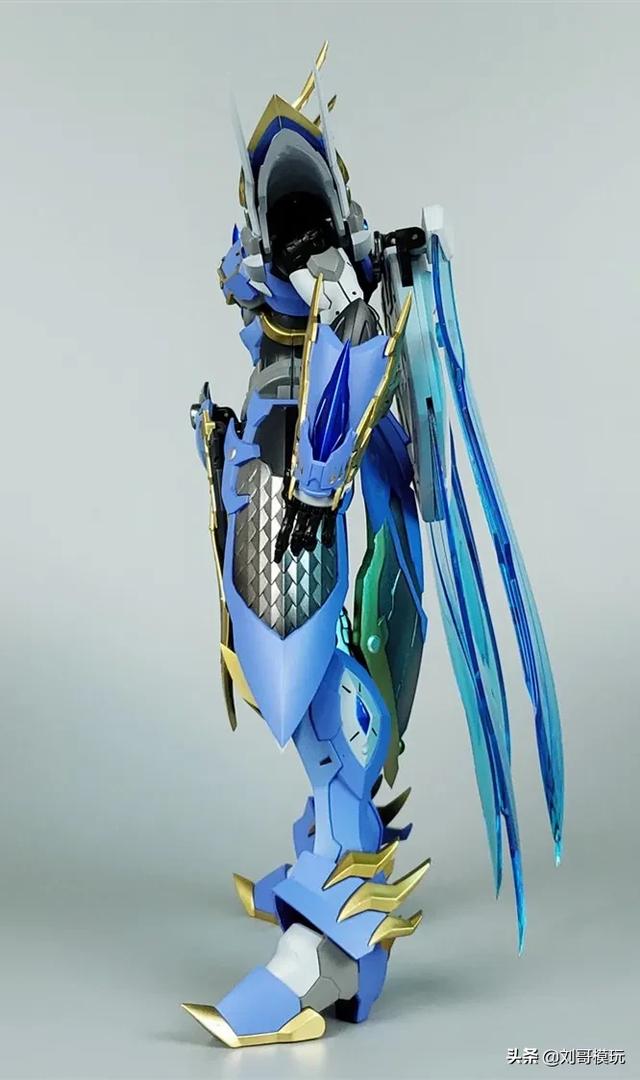 三国赵云变成机甲后居然长这样无双模型合金成品赵云