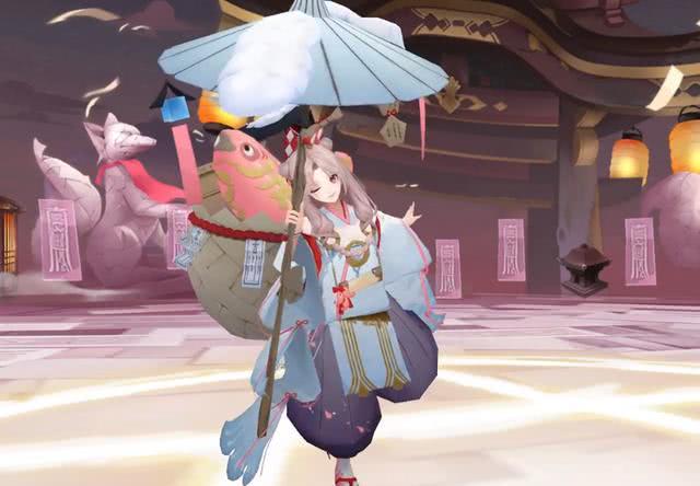 阴阳师ssr缘结神新皮肤建模及立绘详解老猫变咸鱼卖萌捡破烂