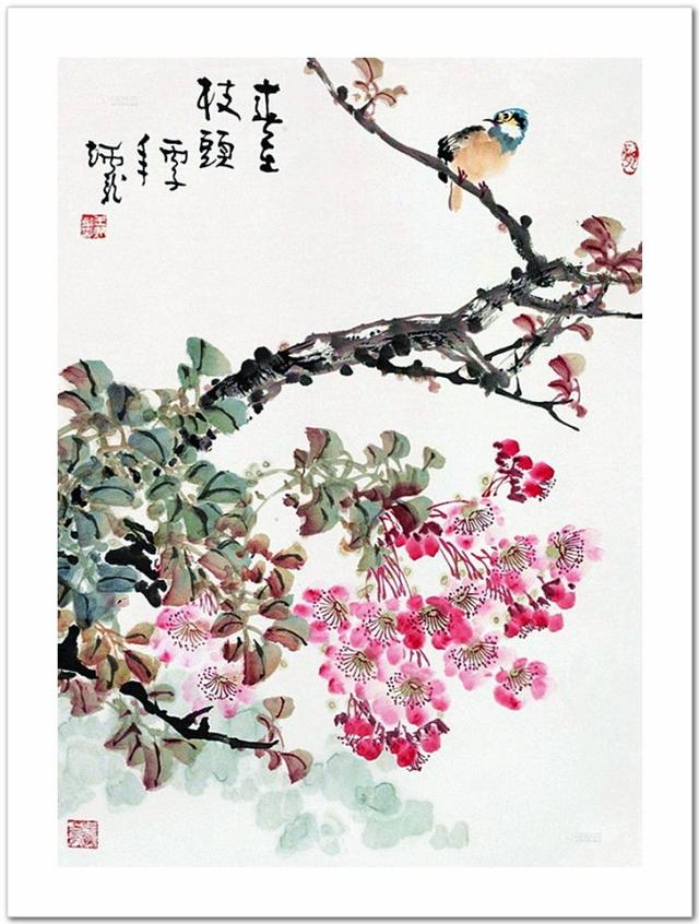 王炳龙写意花鸟画欣赏_作品