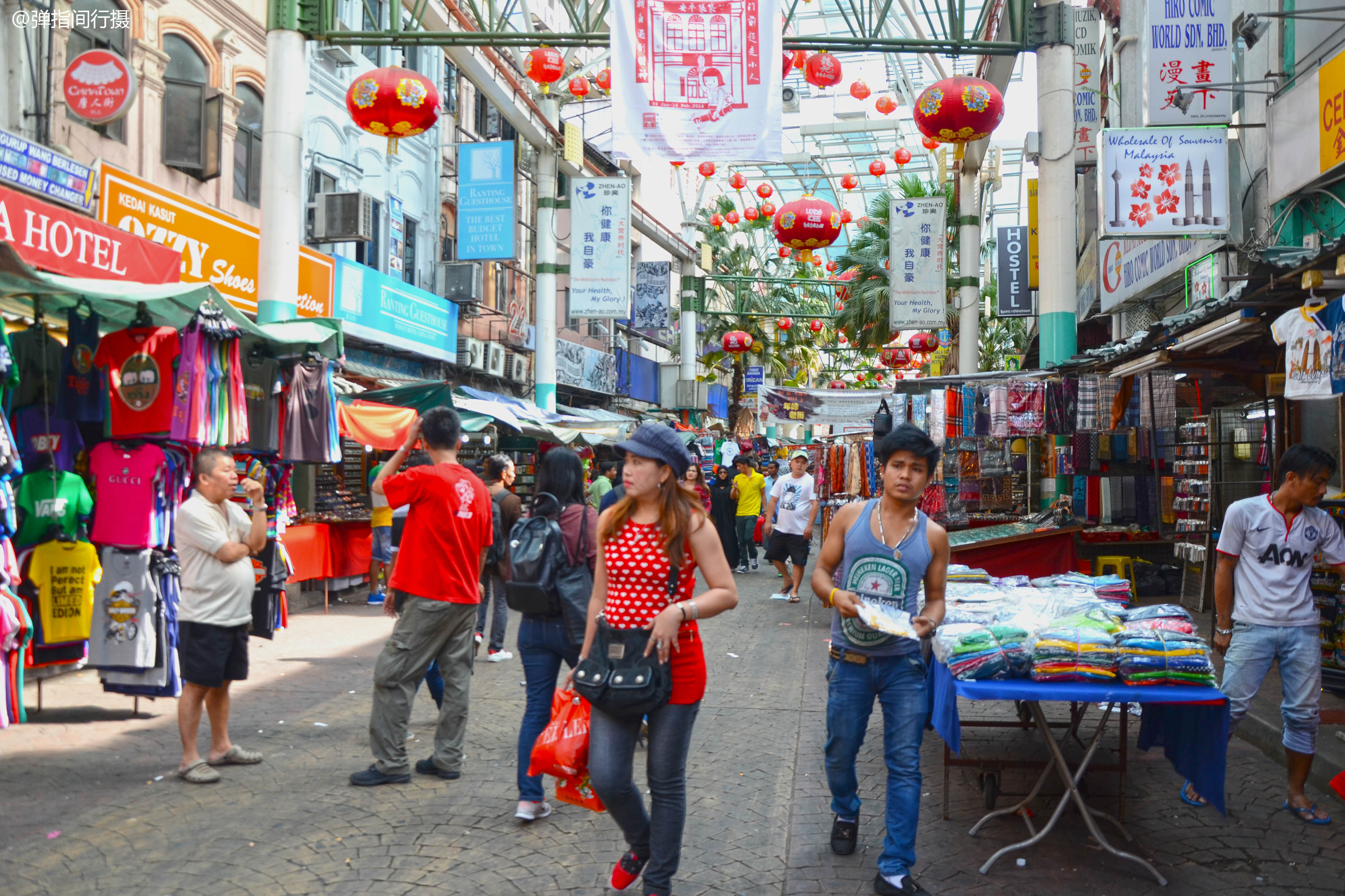 马来西亚茨厂街,号称吉隆坡义乌市场,却深受欧美游客喜欢
