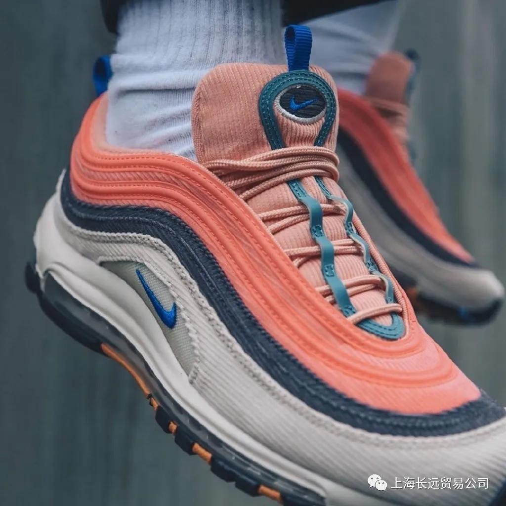耐克nike wmns air max 97灯芯绒 气垫鞋