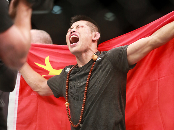 对话李景亮赴美比赛展现中国力量全力打入ufc前十