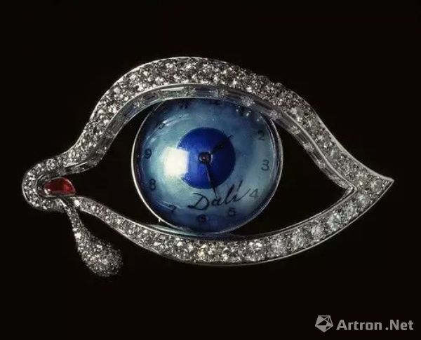 达利设计珠宝白色版龙虾电话,1938年,salvador dalí红色版龙虾电话