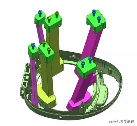 方向與動模偏一定的角度斜滑塊抽芯機構零件設計斜導柱(斜銷)的設計1