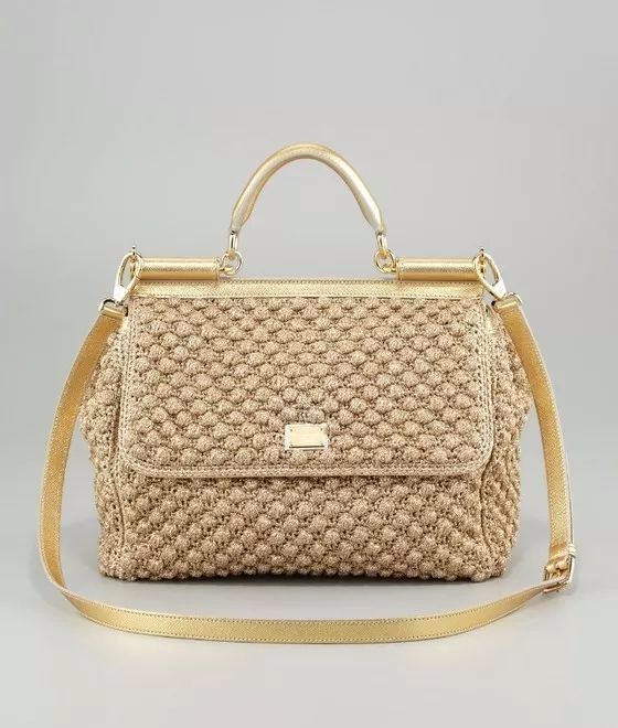 赏析毛线编织出来的大牌包包合集个个都值几万块