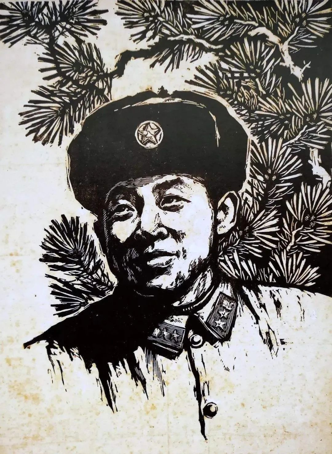 作者:李连志▲当代英雄雷锋(国画) 作者:于成松▲雷锋(油画) 作者