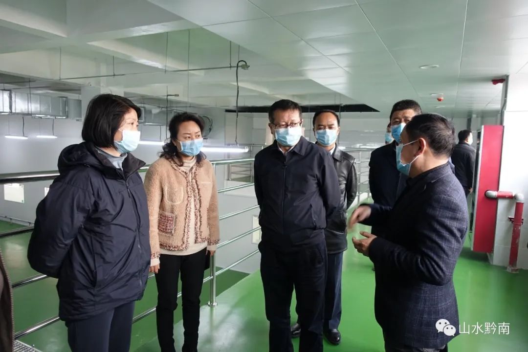 罗毅率州第三督导检查组赴贵定县督导检查企业复工复产