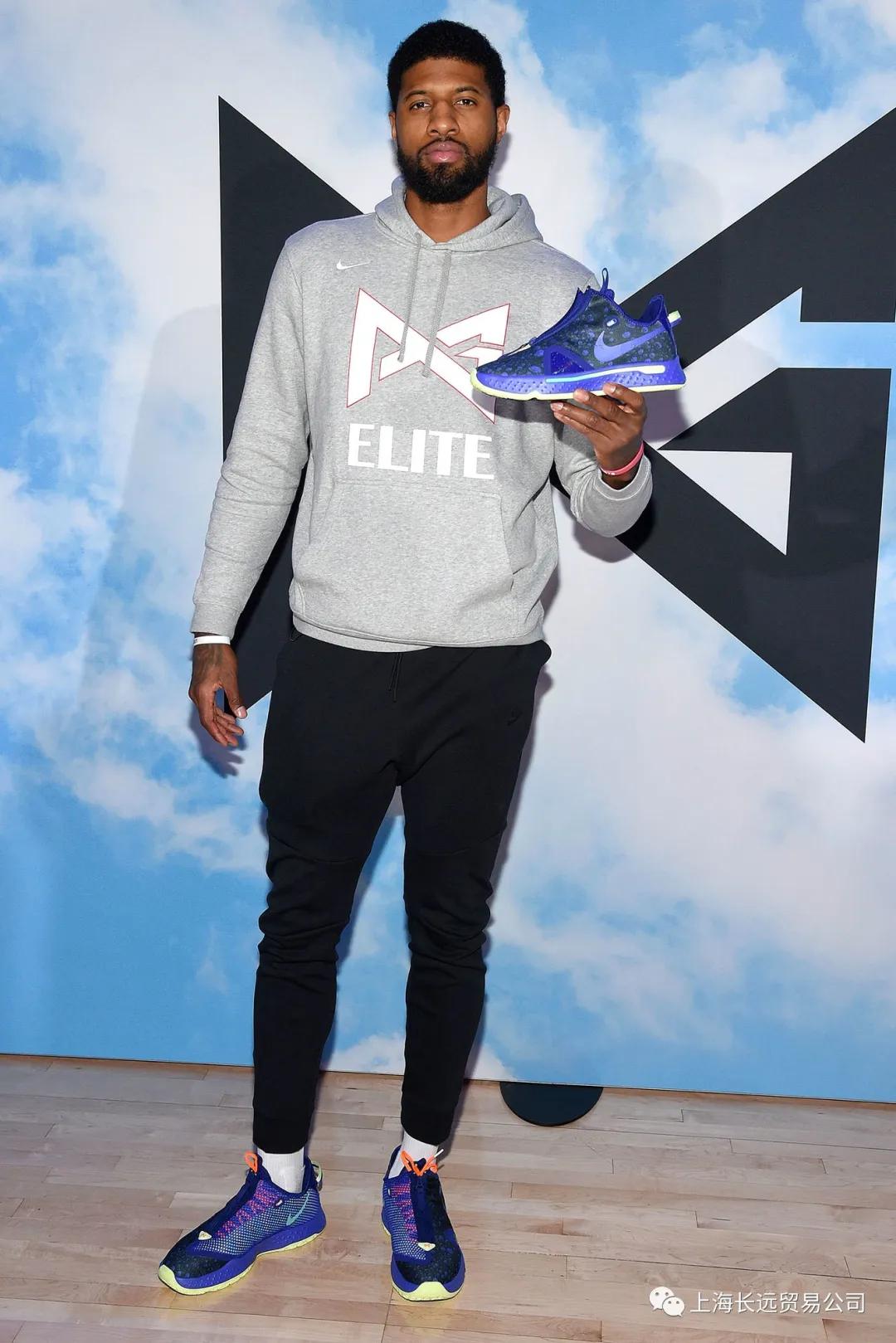 保罗乔治战靴nikepg4代ep篮球鞋