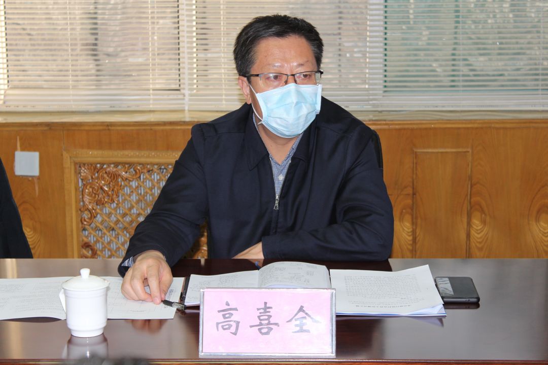 高喜全在巴公镇调研行政村合并工作