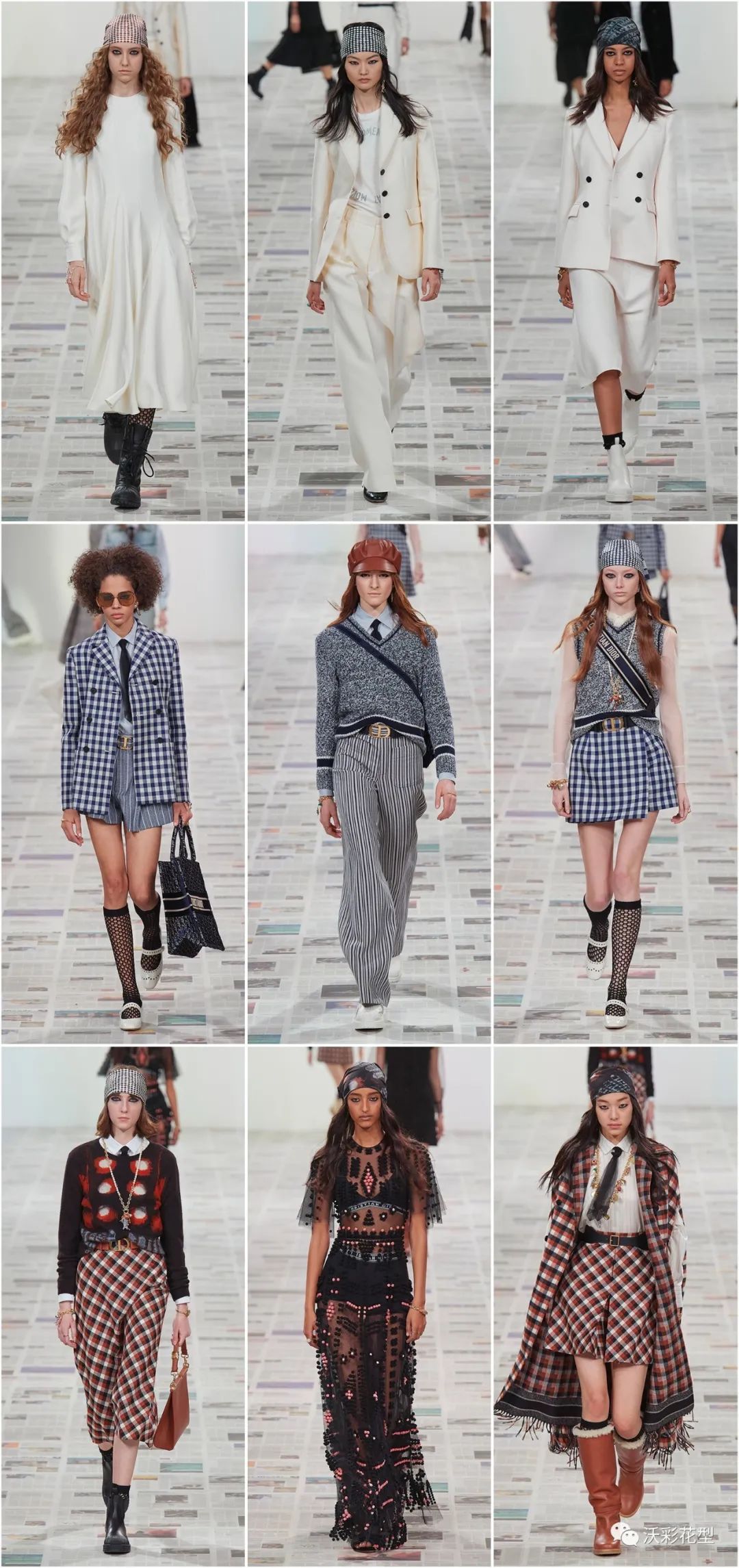 20202021秋冬巴黎dior女装发布会