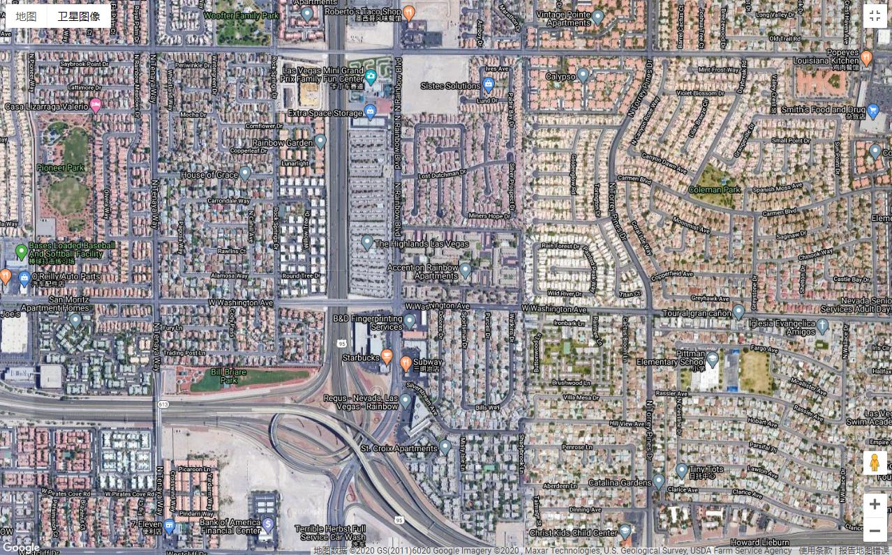 美国拉斯维加斯,老百姓住的房子啥样的,一探究竟_城市