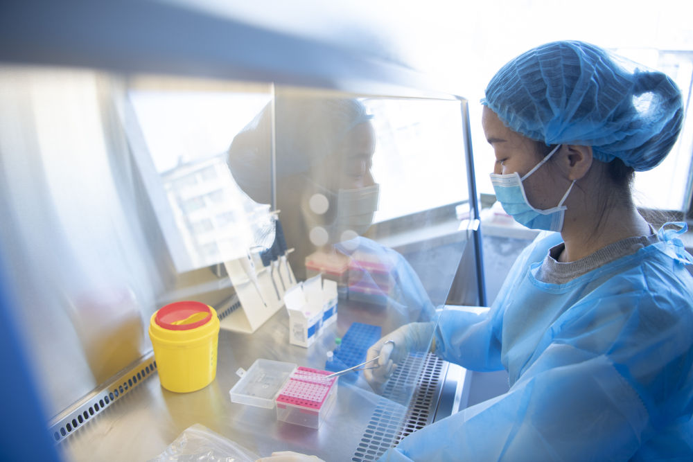 90后检验员张慧变的防疫故事