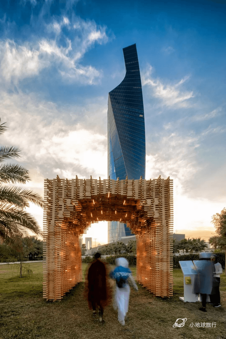 studiotoggle模块化的公共艺术装置科威特