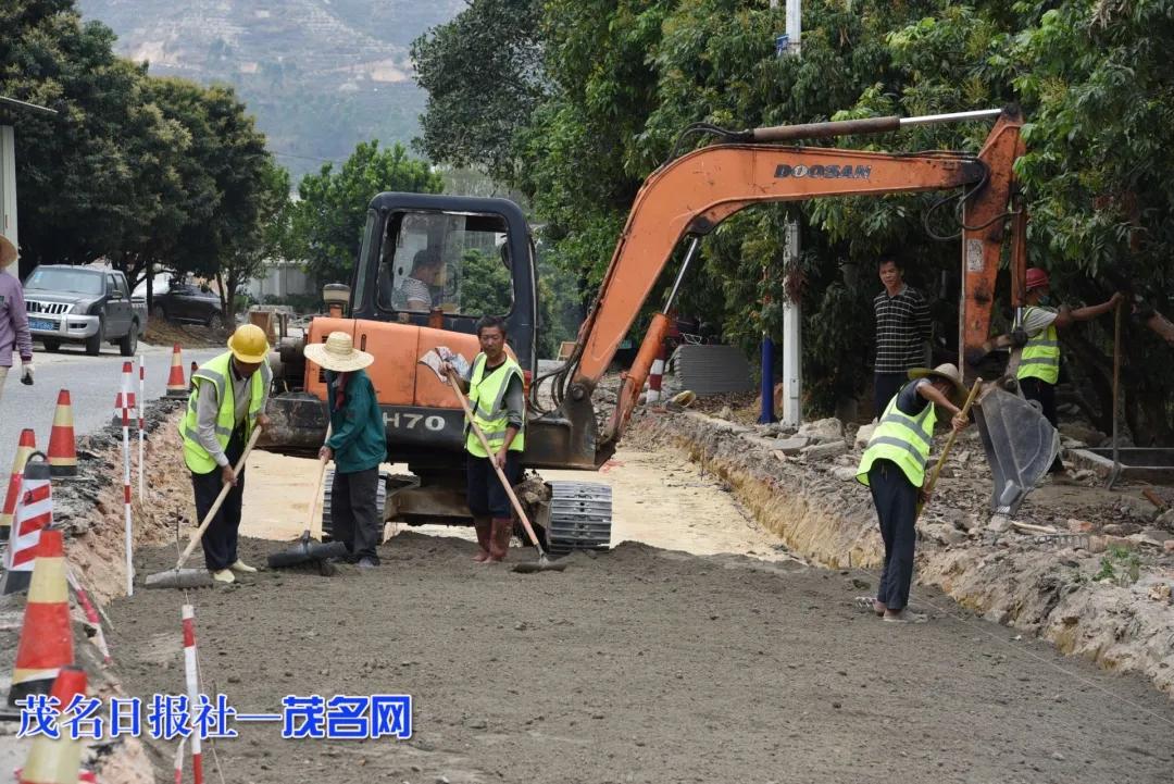 信宜合水国道扩建图片