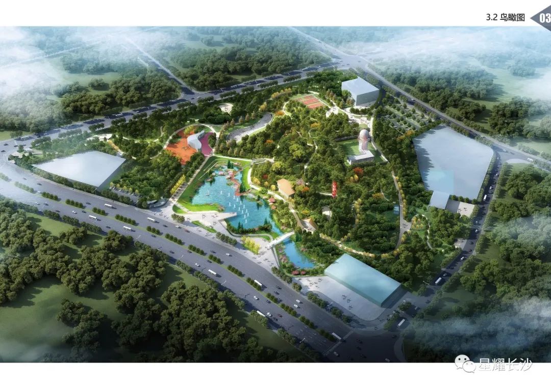 26亿长沙临空经济区将建一个公园