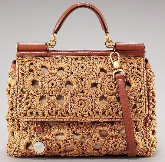 赏析毛线编织出来的大牌包包合集个个都值几万块