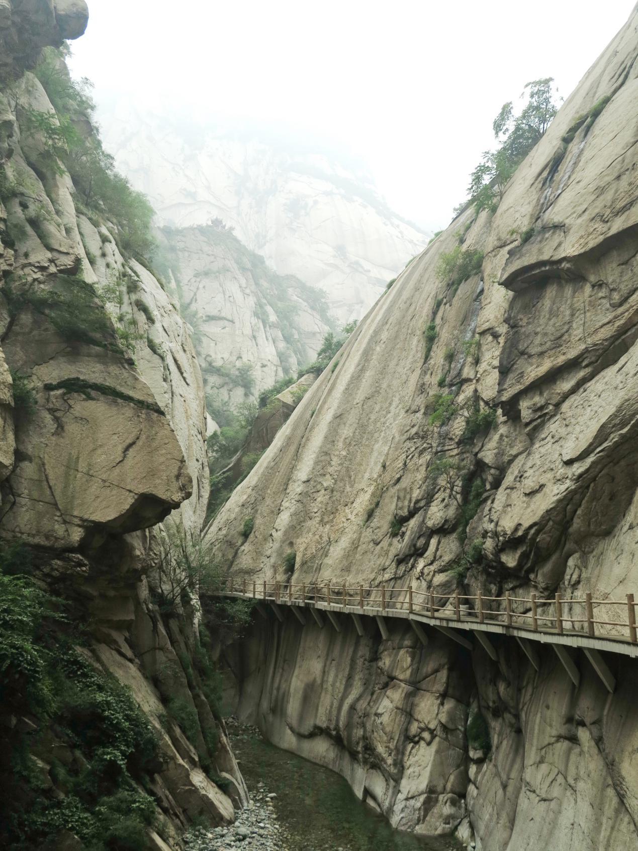 原创华山脚下藏着一个幽谷奇石的小仙境去了不想走