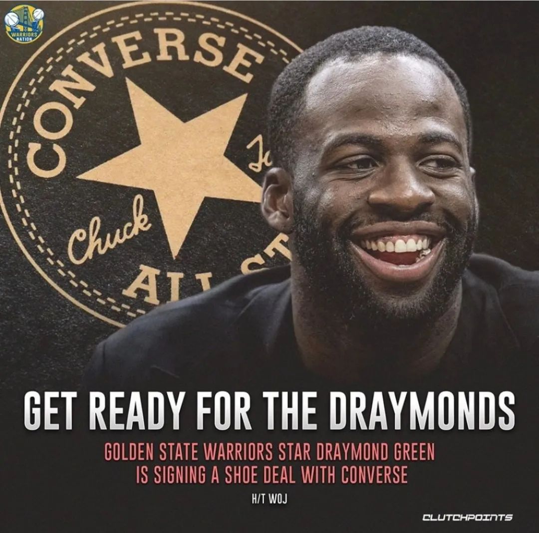 又有新动作converse正式签约追梦格林