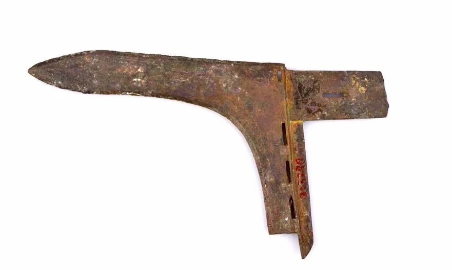 蚌博云展厅挥戈战疫曾侯乙之走戈与钟离公柏获徐人戈共赏