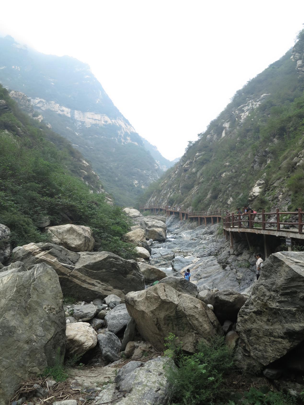 原创华山脚下藏着一个幽谷奇石的小仙境去了不想走