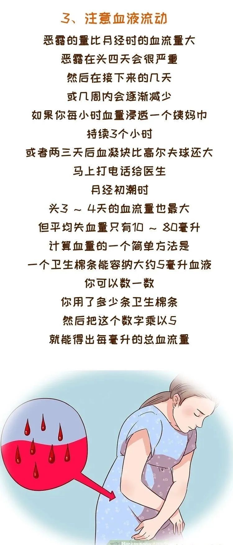 恶露,月经,产后大出血,妈妈们要会正确区分它们