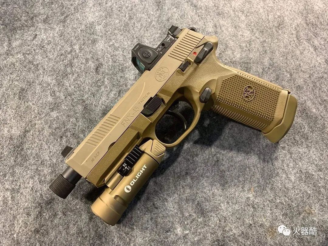 硬派手枪fn公司fnx45战术手枪图集