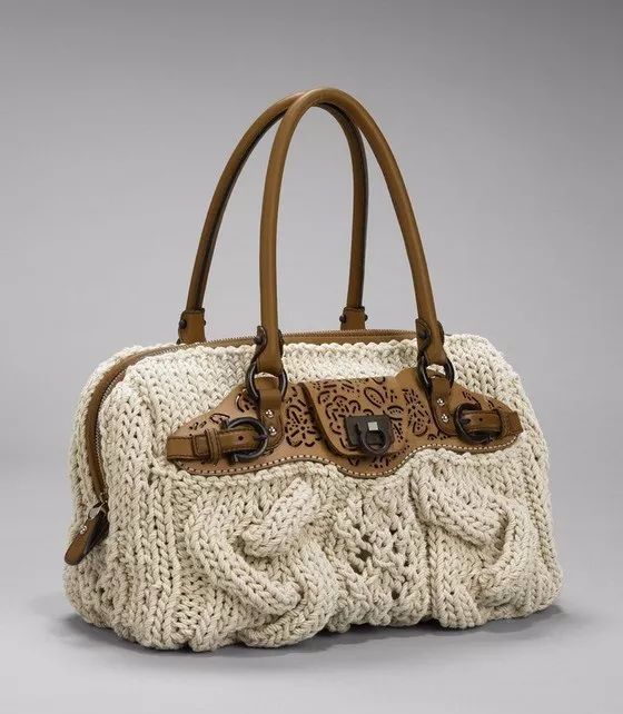 赏析毛线编织出来的大牌包包合集个个都值几万块