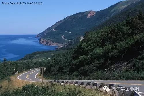 新斯科舍,布雷顿角岛,卡博特之路(the cabot trail)沿途经过的在