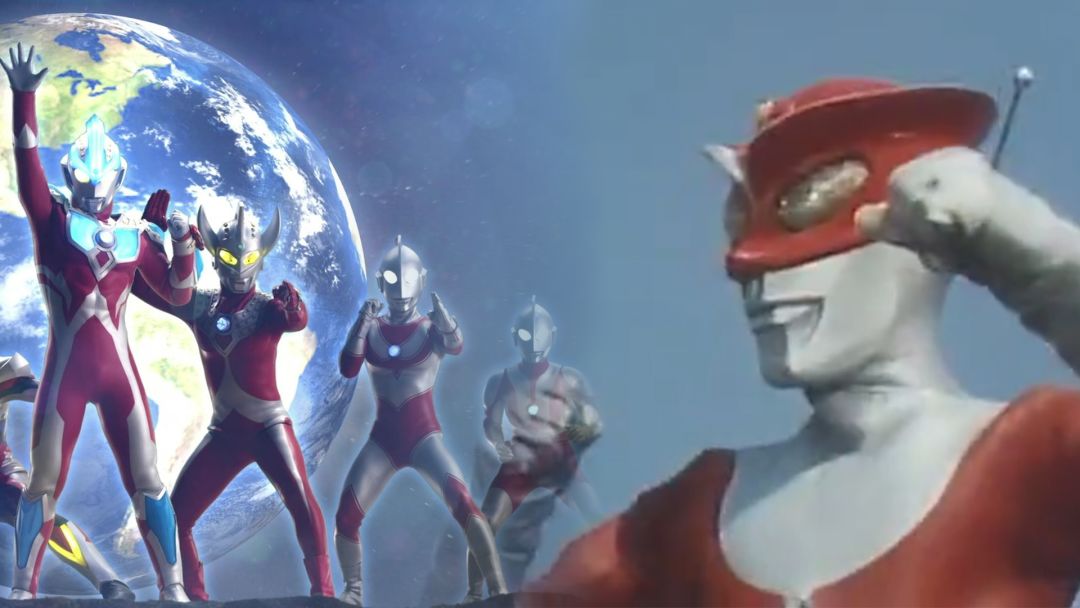 第一个红超人,这也是一部英雄打小怪兽的特摄剧,这