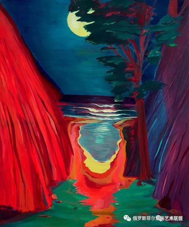 法国画家吉尔德贝兰库尔现代绘画艺术作品欣赏