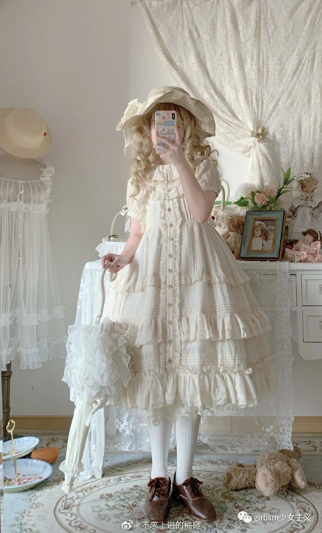 nya_lolitaboutique商品名:眠花姬图透@yogurtball_酸奶团子原创设计