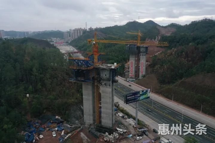 河惠莞高速公路今年将建成通车惠州到广州东莞将缩短半小时