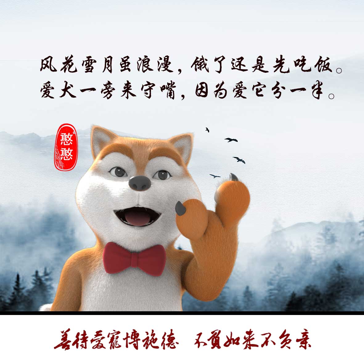 趣聊猫狗爆笑打油诗今天算是见识了