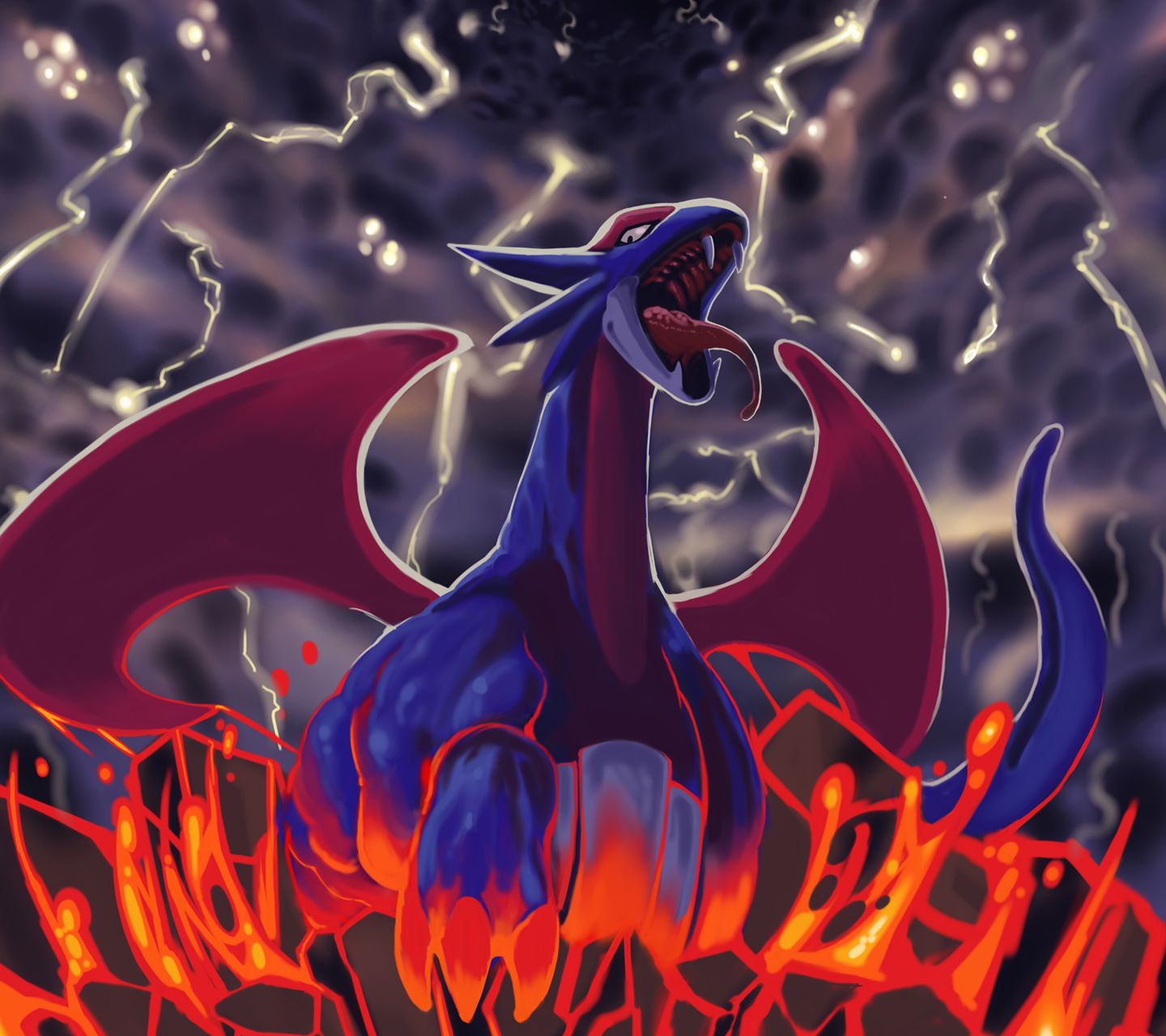 哈罗,大家好我是蛋蛋,今天来水水口袋妖怪中的一条准神暴龙~暴飞龙.