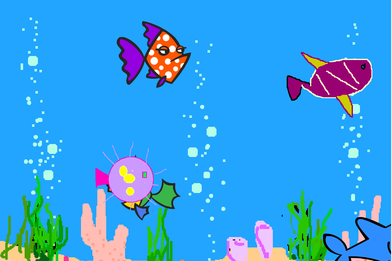 scratch-饥饿的鲨鱼