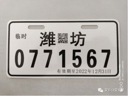 两类情形的电动二轮车(电动摩托车除外),实行备案登记,发放临时号牌