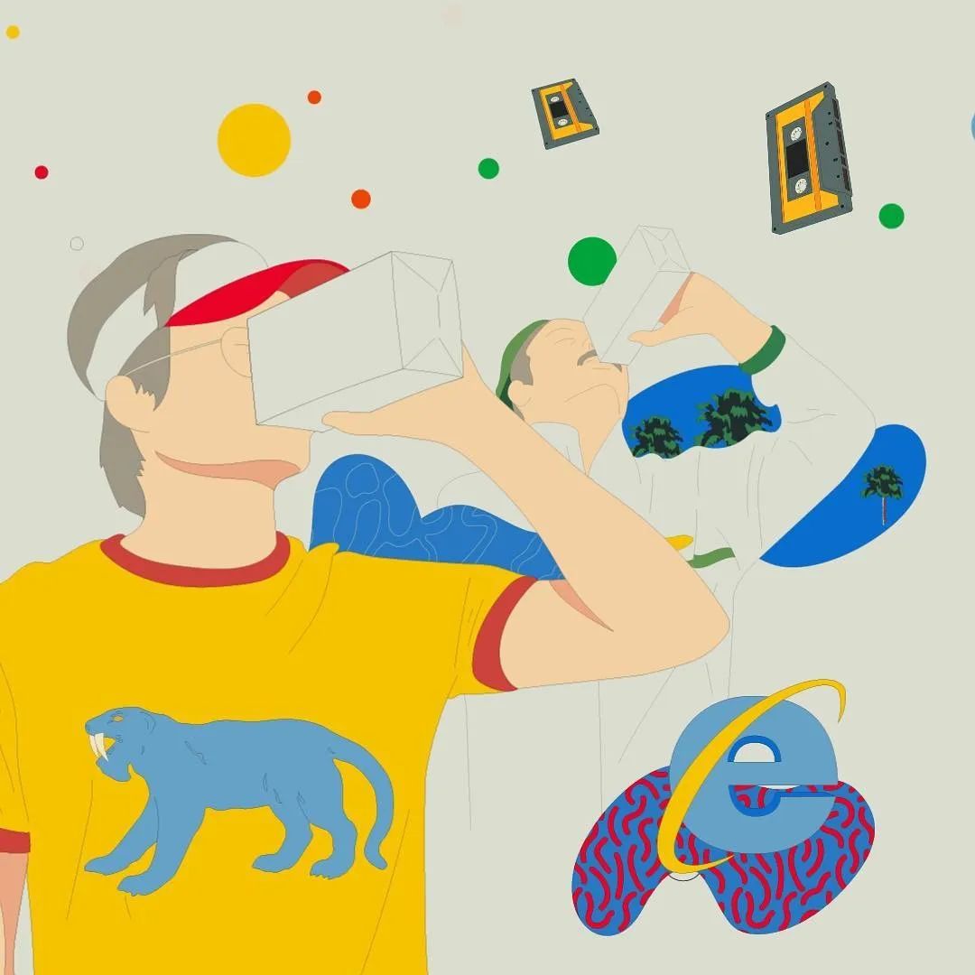 跟着这位次世代citypop艺术家踏上开往25世纪的攻壳机动列车