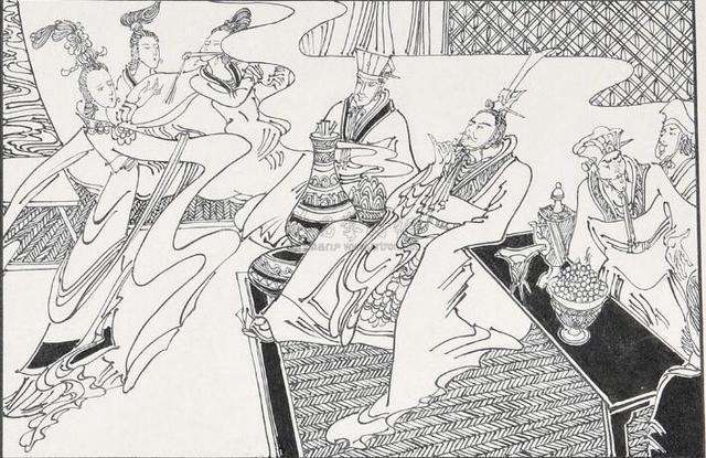 齐桓公饿死前只有他宠爱过一次的女人前去探望,为他陪葬,可悲啊