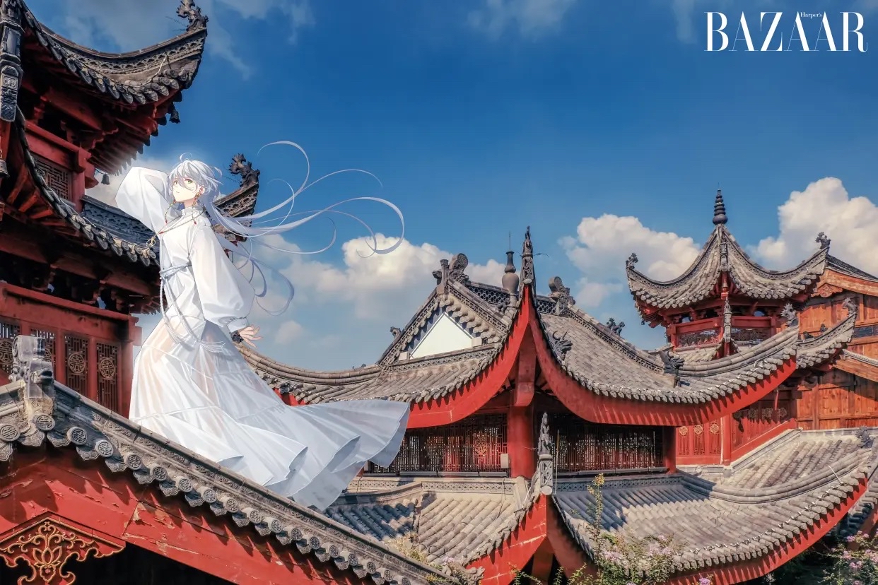 洛天依x芭莎,诠释时尚,心系武汉